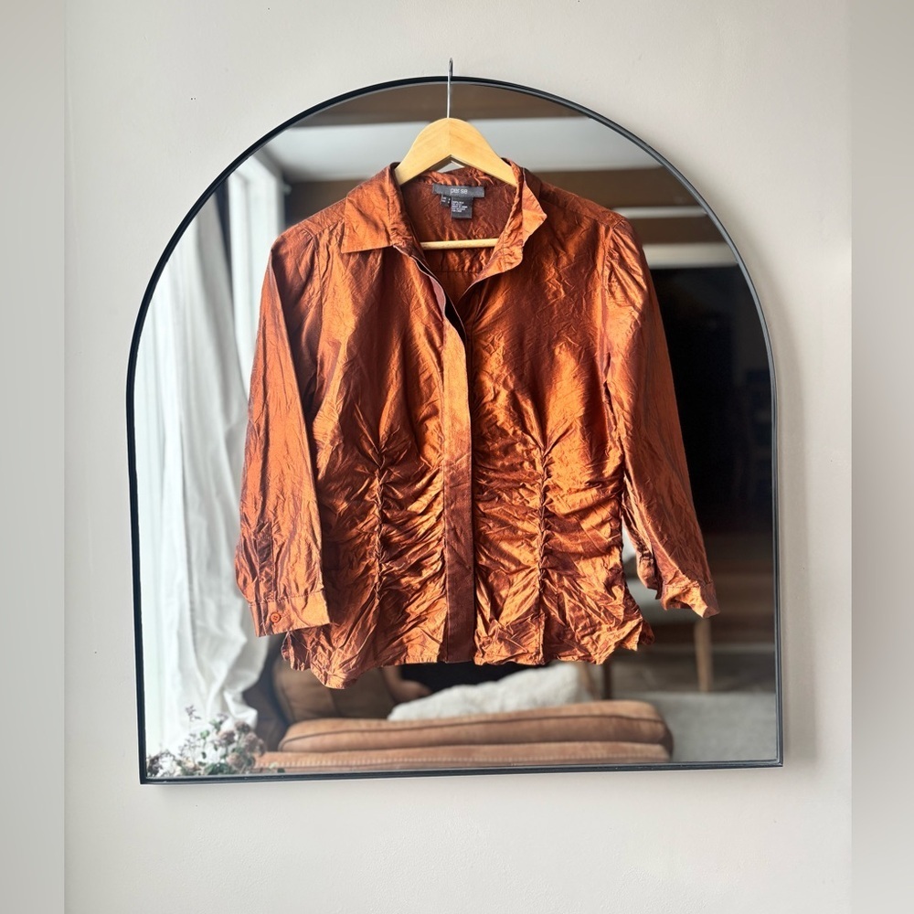 VINTAGE Per se | silk blouse | size 4